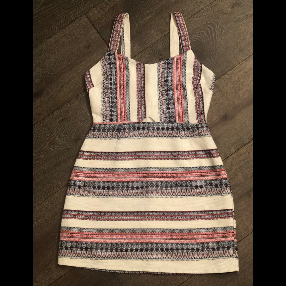 Brigitte Bailey Short Dress with cutout detail